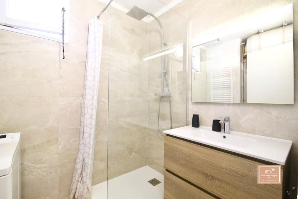 Le Grand Large Apartment Saint-Mandrier-sur-Mer Luaran gambar